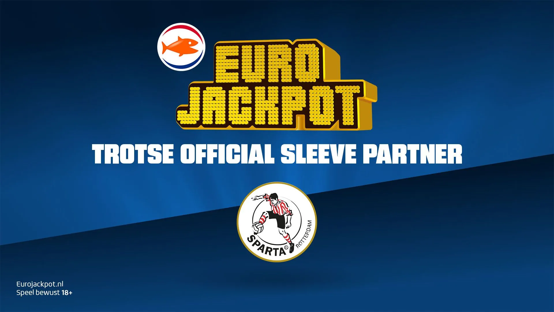 Eurojackpot is trotse official sleeve partner van Sparta