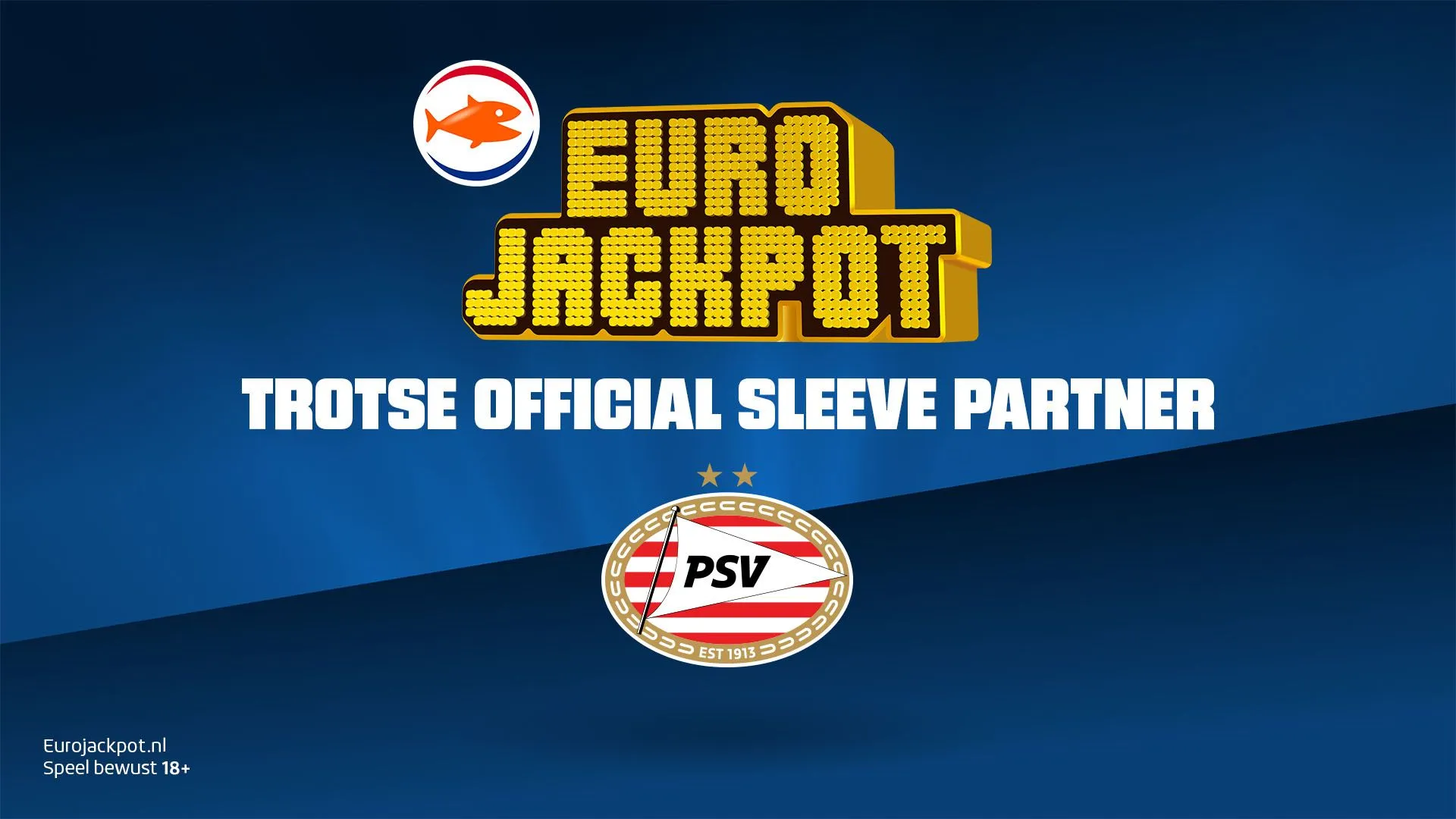 Eurojackpot is trotse official sleeve partner van PSV