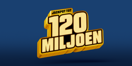 Jackpot tot 120 miljoen