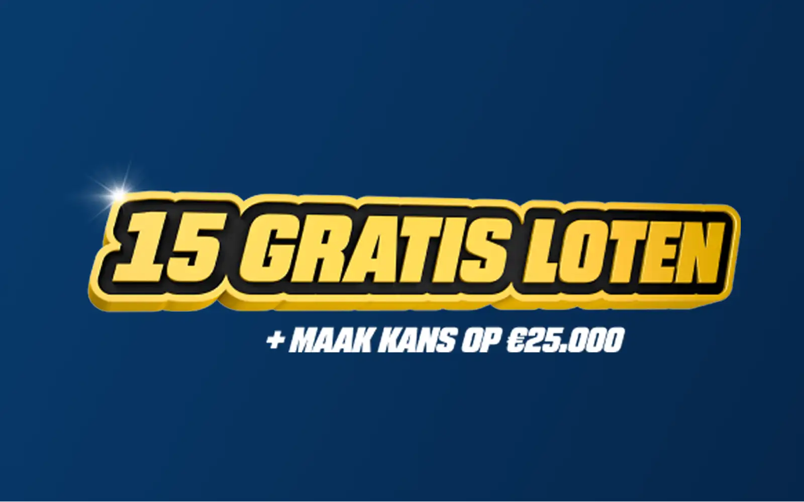 15 gratis Eurojackpot-loten en kans op 25000 euro
