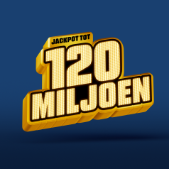 Jackpot tot 120 miljoen