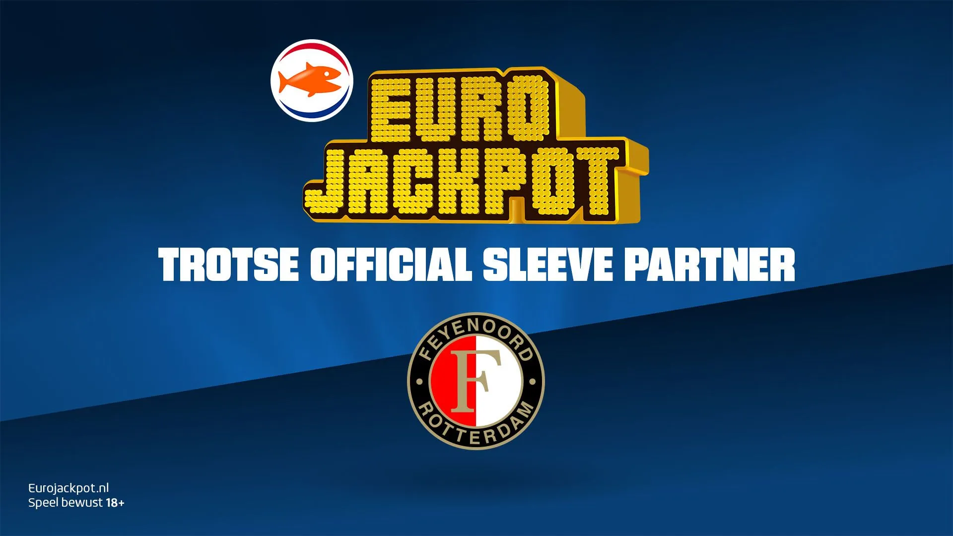 Eurojackpot is trotse official sleeve partner van Feyenoord